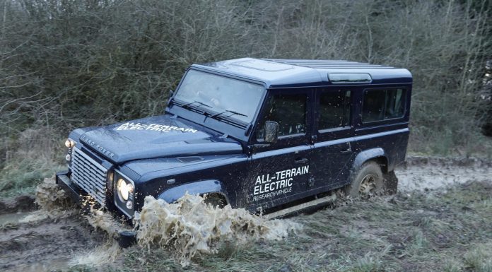 Electric Land Rover Defender Research Vehicle 