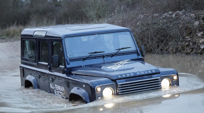 Electric Land Rover Defender Research Vehicle 