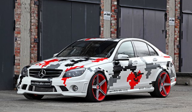 Mercedes-Benz C63 AMG MC660 by mcchip-dkr