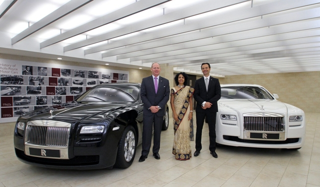 Rolls-Royce Opens Third Showroom in India
