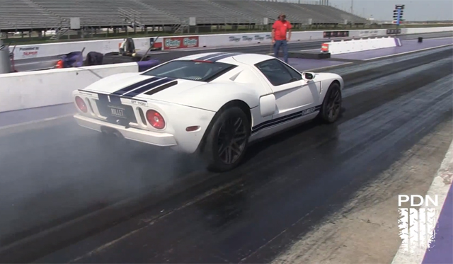 Video: Twin-Turbo Ford GT Completes Quater Mile in 9.72 Seconds