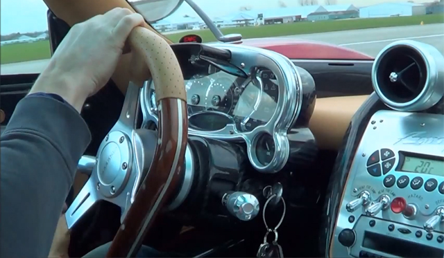 Video: Ride in a Pagani Zonda F