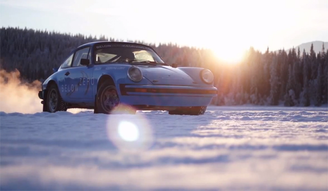 Video: Ice Driving Porsche 911 With Chris Harris