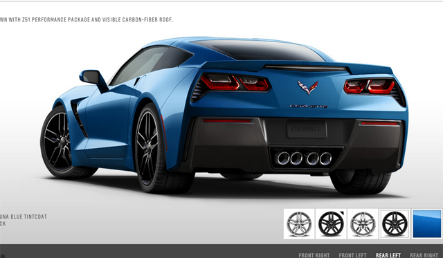 Chevrolet Launches 2014 Corvette Stingray Online Configurator