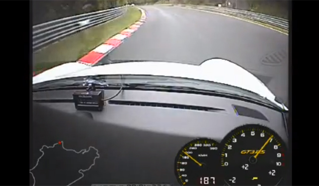 Car Crash: Porsche 911 GT3 RS Crashes at Nordschleife