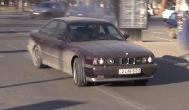 Video: Crazy Georgian BMW M5 Drifter Returns in Part II