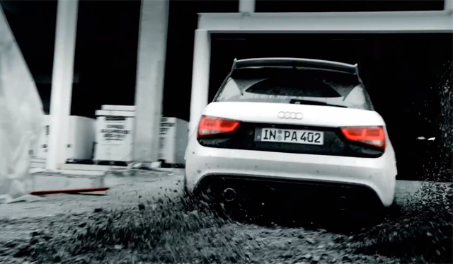 Video: Audi A1 Quattro Doing Gymkhana