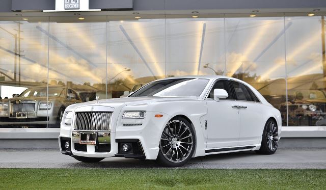 Wald Black Bison Rolls-Royce Ghost at RR Dealer LA