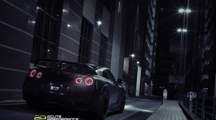 Tuned Nissan GT-R on ADV15 MV2 Wheels