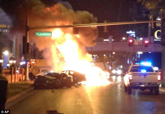 Shooting and Crash on Las Vegas Strip Leaves Three Dead