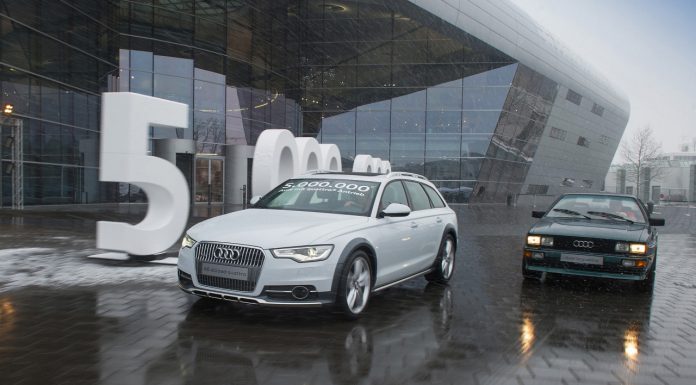 Audi Celebrates Creating 5 Million Quattro Drive Systems