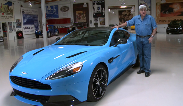 Video: 2013 Aston Martin Vanquish Visits Jay Leno's Garage