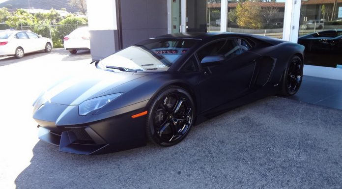 Kanye West Sells Matte Black Lamborghini Aventador for $445K