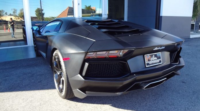 Kanye West Sells Matte Black Lamborghini Aventador for $445K