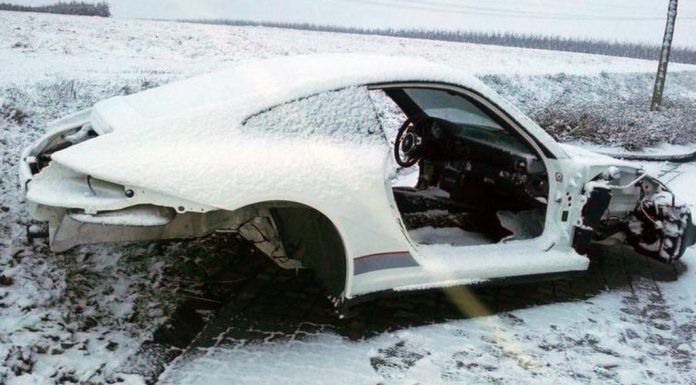 Stolen Porsche 911 GT3 RS 4.0 Found Scrapped in Germany
