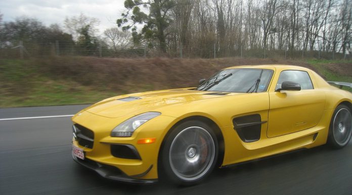 Two Mercedes-Benz SLS AMG Black Series' Spotted in France