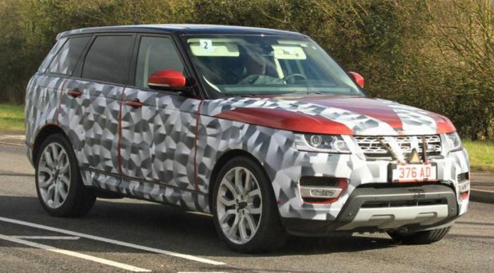 Spyshots: Updated Range Rover Sport