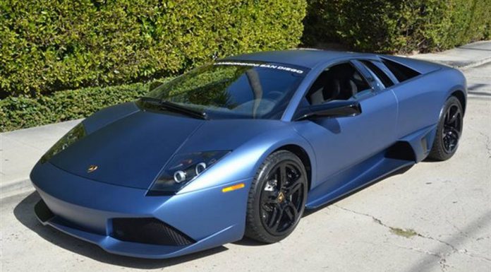 For Sale: Ad Personam Matte Blue Lamborghini Murcielago LP640