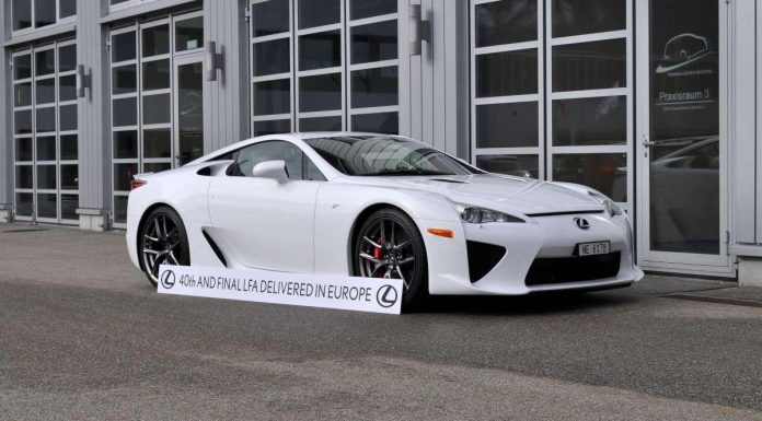 40th Lexus LFA for Europe