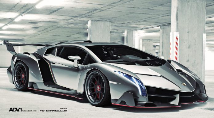 Render: Lamborghini Veneno With ADV.1 Wheels