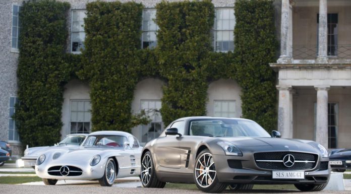 1955 Mercedes-Benz SLR Uhlenhaut Coupeand SLS AMG GT to Star at Goodwood 