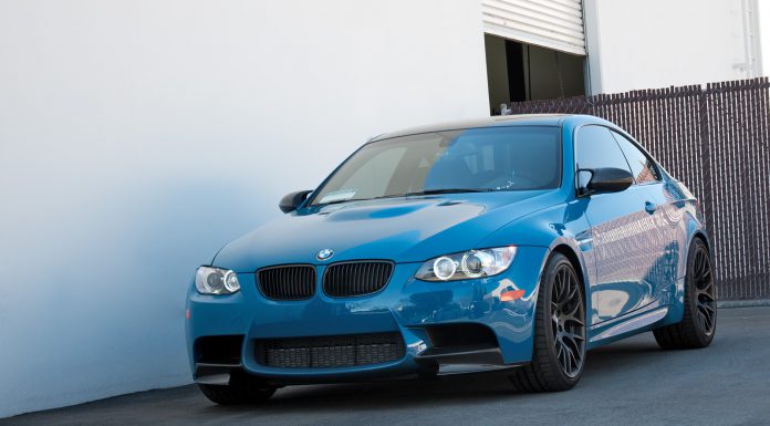 Laguna Seca Blue BMW E92 M3 