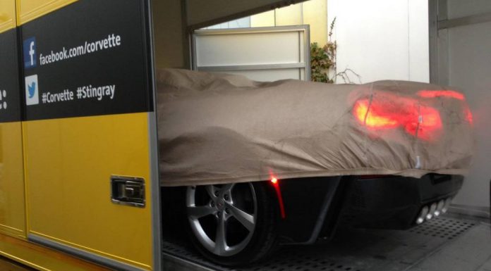 2014 Chevrolet Corvette Stingray Convertible Captured in the Wild