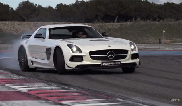 Video: Chris Harris Tests Mercedes-Benz SLS AMG Black Series