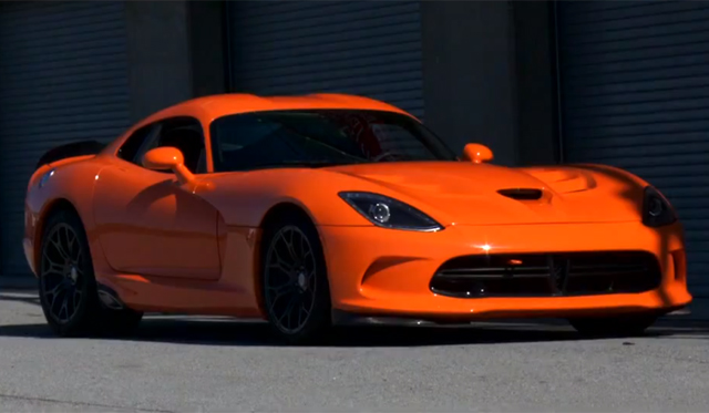 Video: 2014 SRT Viper TA Hits the Track in Preview