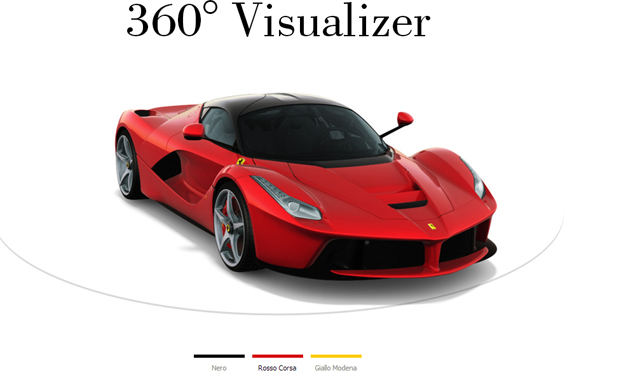 Ferrari Launches Online Configurator for new LaFerrari