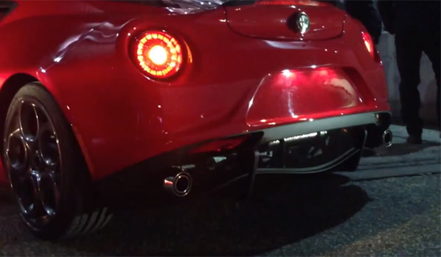 Video: Hear Just how Good the Alfa Romeo 4C Sounds