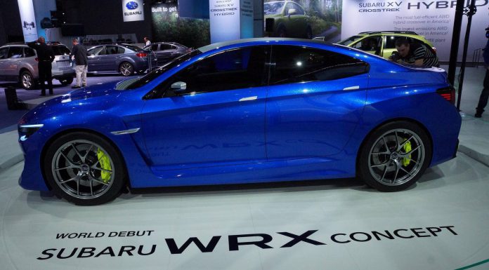 Subaru WRX Concept at New York