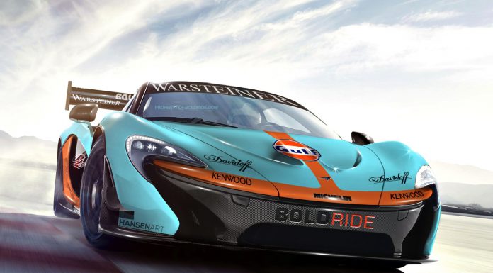 Render: McLaren P1 GTR Gulf Concept