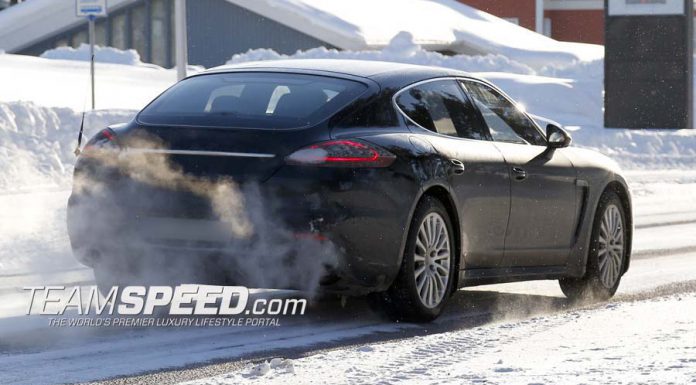 Spyshots: Facelifted Porsche Panamera Spotted Once Again