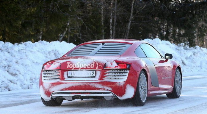 Spyshots: Defunct Audi R8 E-tron Caught Winter Testing