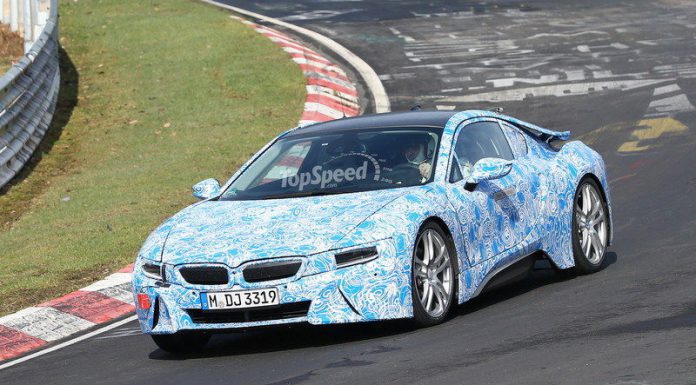 Spyshots: BMW i8 Hybrid Prototype Spotted at the Nurburgring