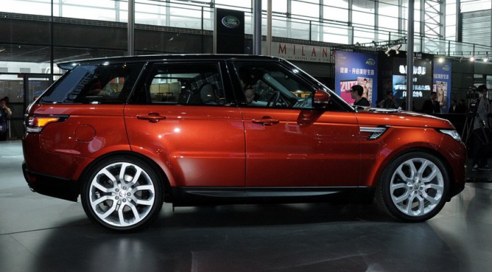 Range Rover Sport at Shanghai