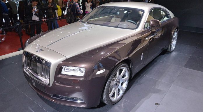 Rolls-Royce Wraith at Shanghai