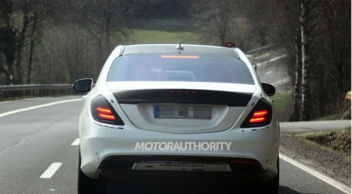 Spyshots: 2014 Mercedes-Benz S-Class Snapped Again