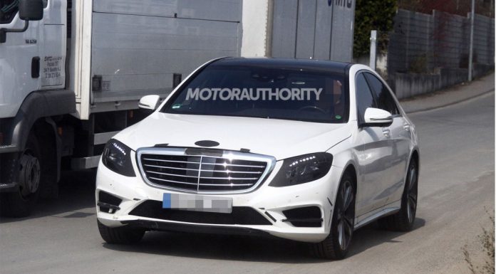 Spyshots: 2014 Mercedes-Benz S-Class Snapped Again