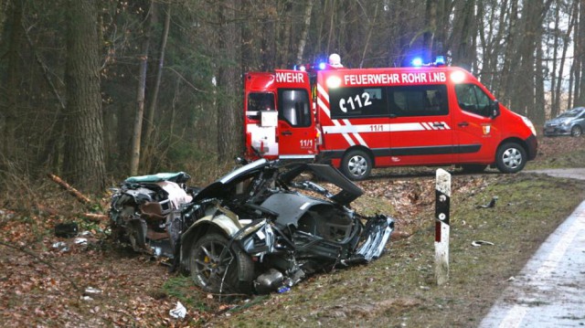 Ferrari 430 Scuderia Wreck