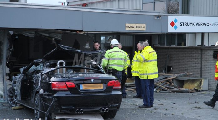BMW M3 Crashes into a Building Killing Driver