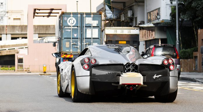 Gallery: Purple and Silver Pagani Huayra's Snapped in Hong Kong