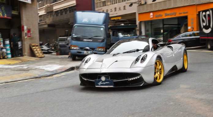 Gallery: Purple and Silver Pagani Huayra's Snapped in Hong Kong