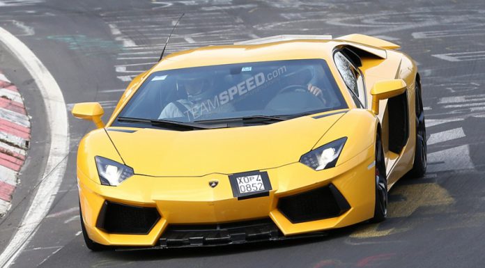 Spyshots: Hotter Lamborghini Aventador Spied at the Nurburgring