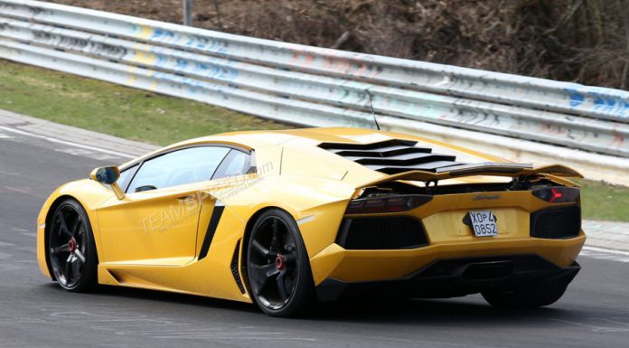 Spyshots: Hotter Lamborghini Aventador Spied at the Nurburgring