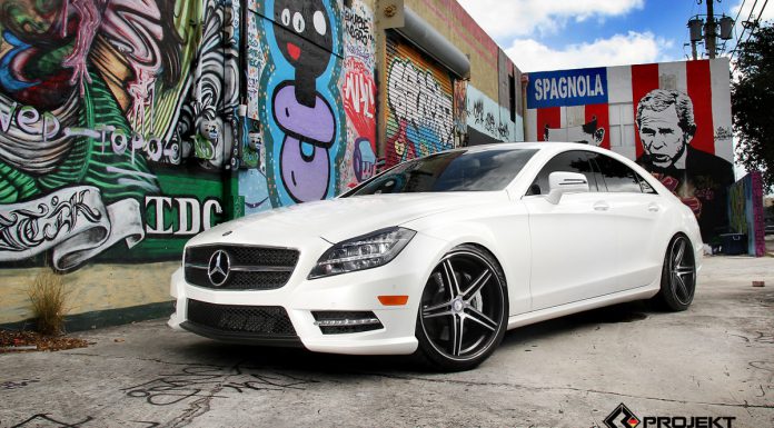 2013 Mercedes-Benz CLS550 on K3 Projekt Wheels