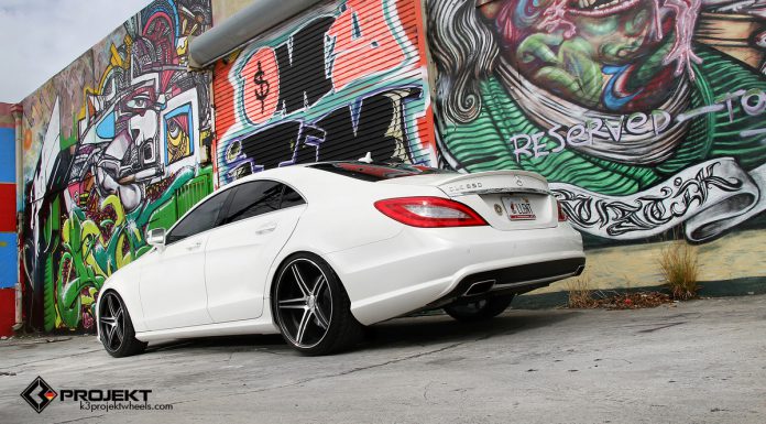 2013 Mercedes-Benz CLS550 on K3 Projekt Wheels