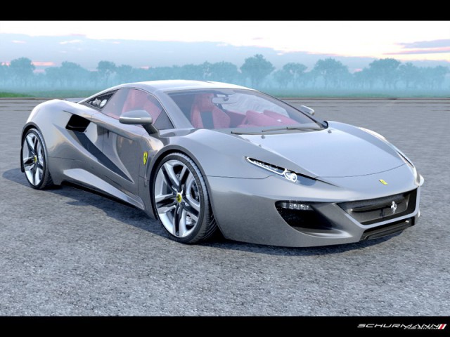Render: Designer Creates Ferrari 458 Italia Replacement Dubbed Ferrari FT12 Concept