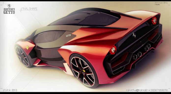 Render: Ferrari Getto by Christophe Jourd'hui